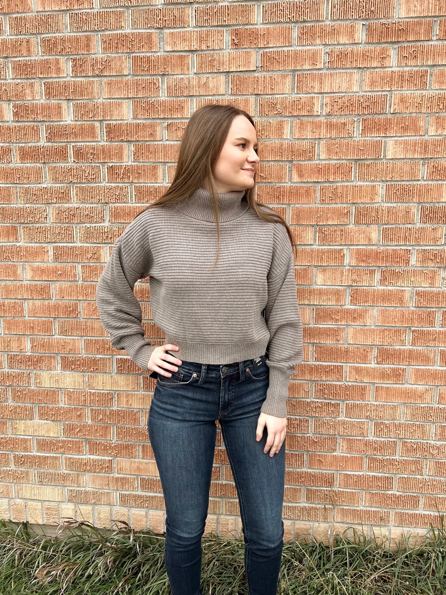 RD Style Noelle Turtleneck Shitake Hallow Clothing Co.