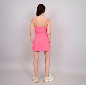 RD Style Fila Mini Athletic Dress - Coral