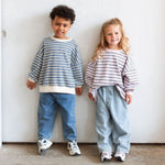 Load image into Gallery viewer, Roobear Dark Relaxed Leg Denim
