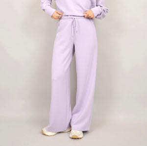 RD Style Vae Soft Knit Drawstring Pants - Lavender