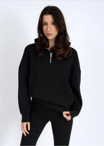 Load image into Gallery viewer, RD Style Seanni Soft Knit Half Zip
