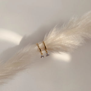 Namaste Jewelry Lili Teardrop Earrings - Gold