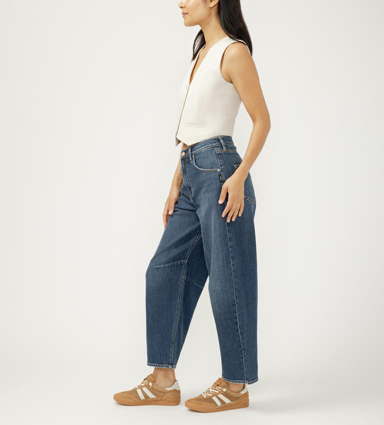 Silver Jeans Barrel Jean - Indigo