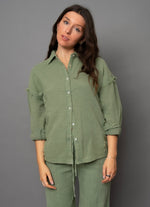 Load image into Gallery viewer, RD Style Faramir Gauze Button Front Shirt

