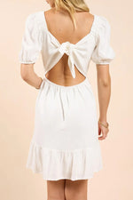 Load image into Gallery viewer, Sadie &amp; Sage Sugarloaf Mini Dress - White
