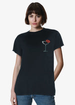 Load image into Gallery viewer, Girl Dangerous Tall &amp; Strong Vintage Tee - Faded Black
