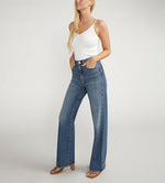 Load image into Gallery viewer, Silver Jeans Highly Desirable Trouser - Indigo
