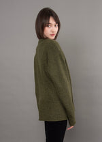 Load image into Gallery viewer, RD Style Chaste Crewneck Sweater - Olive
