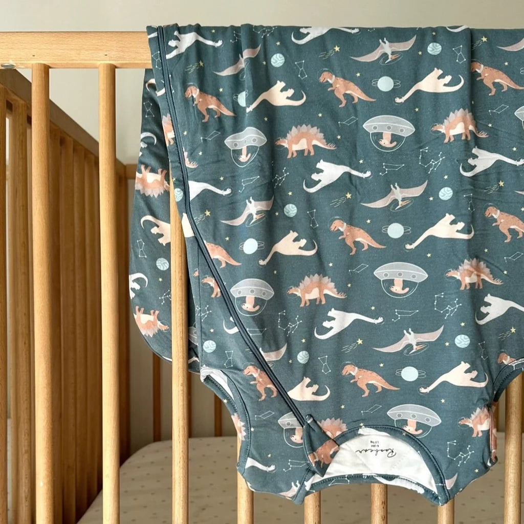 Roobear Space Dinos Bamboo Sleep Sack