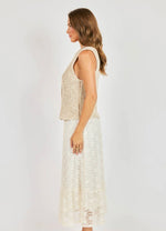 Load image into Gallery viewer, Sadie &amp; Sage Ashtin Cardi Vest - Taupe
