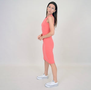 RD Style Maria Tank Dress - Radiant Red