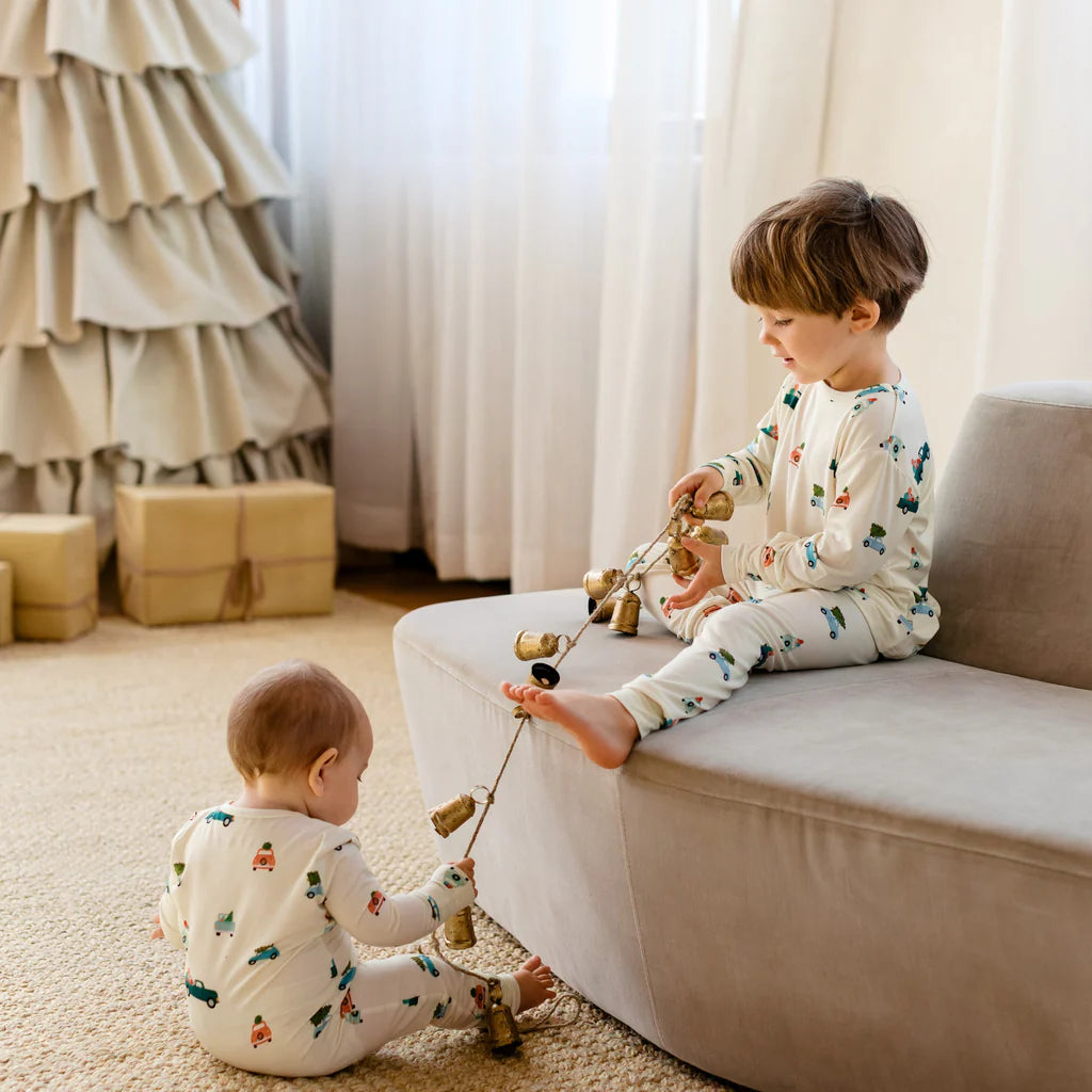 Roobear Holiday Trucks Two-Piece Pajamas
