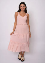 Load image into Gallery viewer, RD Style Adora Crinkle Bustier Dress - Pink
