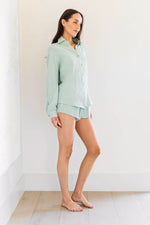 Load image into Gallery viewer, Priv Rhea Top and Short Set - Sage
