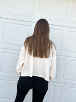 Load image into Gallery viewer, Sage the Label Easily Reversible Knit Top - Ivory
