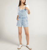 Load image into Gallery viewer, Silver Jeans Relaxed Shortall
