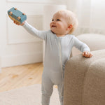 Load image into Gallery viewer, Roobear Blue Pinstripe Sleeper
