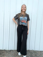 Load image into Gallery viewer, RD Style Erika Scuba Drawstring Pants - Black
