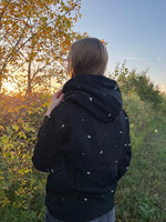 Load image into Gallery viewer, Brunette the Label All Over Horse Core Hoodie - Black
