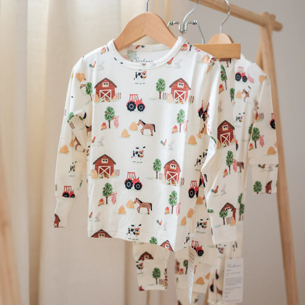 Roobear Easter on the Farm Two-Piece Pajamas