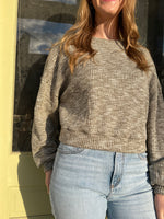 Load image into Gallery viewer, Sage the Label On the Path Sweater - Grey Olive

