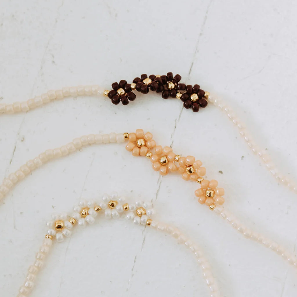 Made by Mira Fall Daisy Bracelet