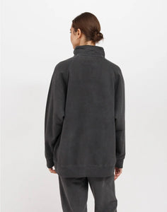 Brunette the Label NYBF Half Zip - Vintage Grey