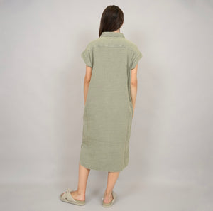 RD Style Aira Gauze Shirt Dress
