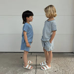 Load image into Gallery viewer, Roobear Striped Waffle Cotton Set
