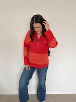 Load image into Gallery viewer, RD Style Camille Stripe Half Zip
