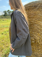 Load image into Gallery viewer, Sage the Label Nordic Nights Barn Jacket - Charcoal Taupe
