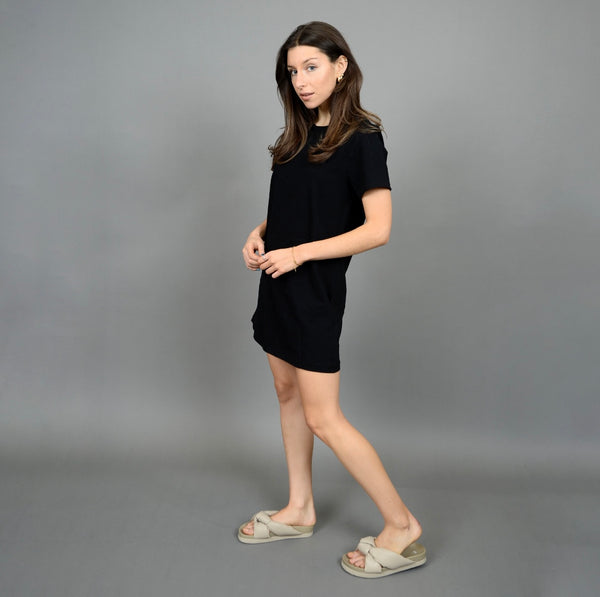 rd style matt knit t shirt dress Ribbed T-Shirt Maxi Dress