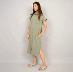 Load image into Gallery viewer, RD Style Aira Gauze Shirt Dress
