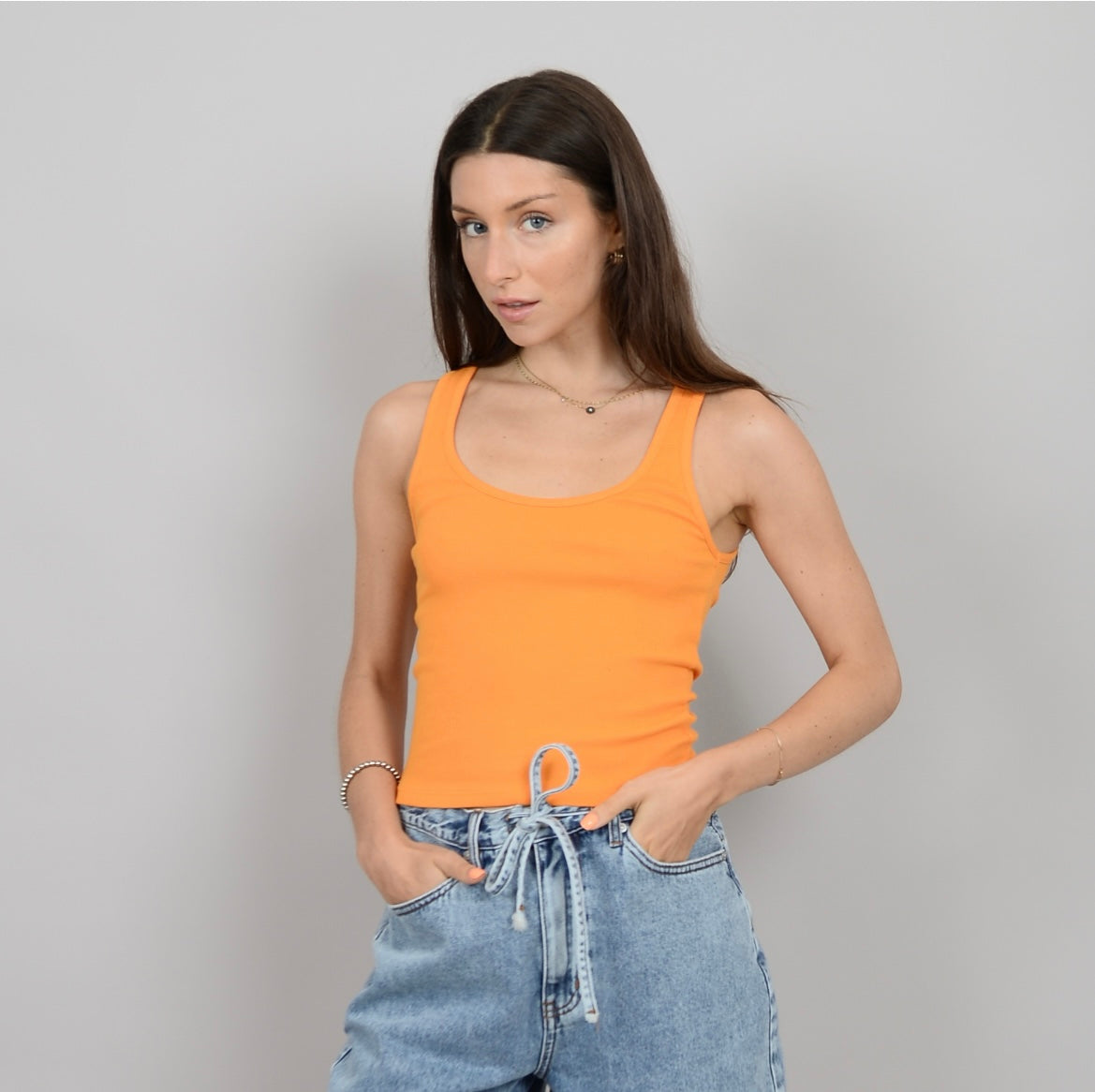 RD Style Ama Scoop Neck Tank