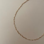 Load image into Gallery viewer, Namaste Jewelry Heart Chain Necklace - Gold

