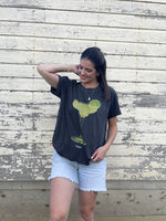 Load image into Gallery viewer, Girl Dangerous Margarita Boyfriend Tee - Vintage Black
