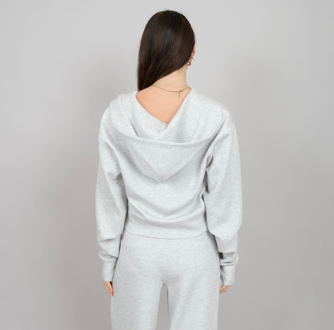 RD Style Mailyn Soft Knit Hoodie - Grey