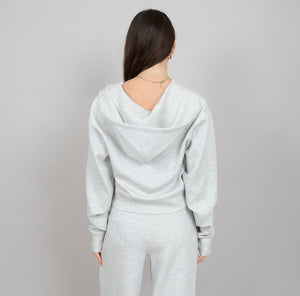 RD Style Mailyn Soft Knit Hoodie - Grey