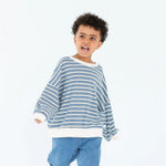 Load image into Gallery viewer, Roobear Striped Crewneck
