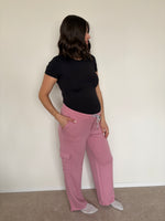 Load image into Gallery viewer, RD Style Stacia Scuba Soft Knit Cargo Pant
