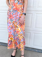 Load image into Gallery viewer, Sadie &amp; Sage Moonscapes Tiered Midi Dress - Multi
