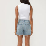 Load image into Gallery viewer, Silver Jeans Highly Desirable Long Short - Medium Indigo
