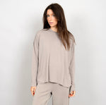 Load image into Gallery viewer, RD Style Leila Modal Crewneck Top - Nomad
