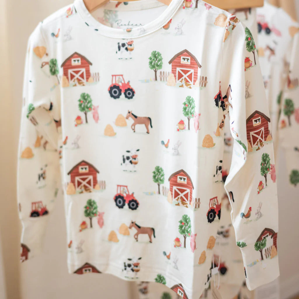 Roobear Easter on the Farm Two-Piece Pajamas