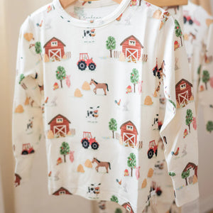 Roobear Easter on the Farm Two-Piece Pajamas