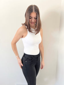 RD Style Roxanna Bodysuit - White