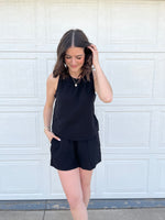 Load image into Gallery viewer, RD Style Heine Gauze Tank Top - Black
