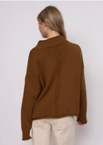Load image into Gallery viewer, RD Style Lucretia Funnel Neck Sweater
