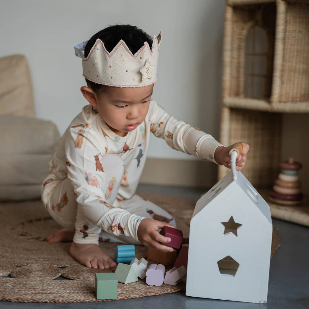 Roobear Party Pups Two-Piece Pajamas