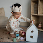 Load image into Gallery viewer, Roobear Party Pups Two-Piece Pajamas

